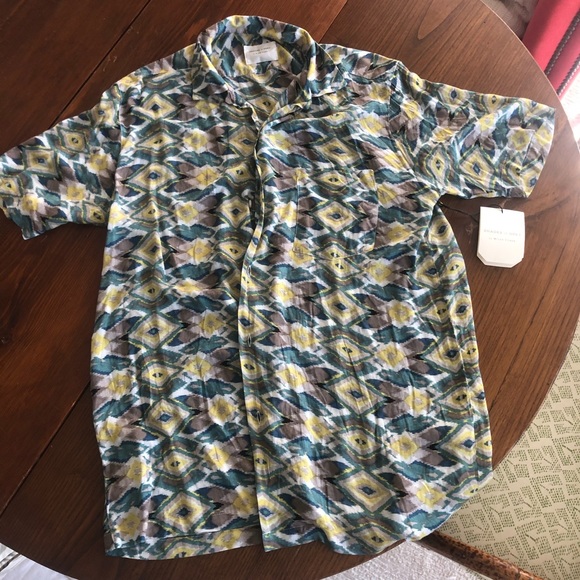 Shades of Grey Button Down - Picture 1 of 5